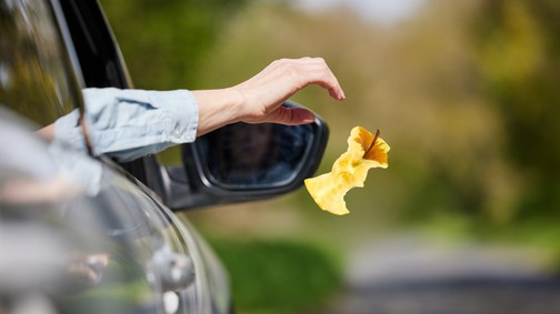 Te kidobnál egy almacsutkát az autóból? Nem is sejted, mekkora bajt idézhetsz vele elő