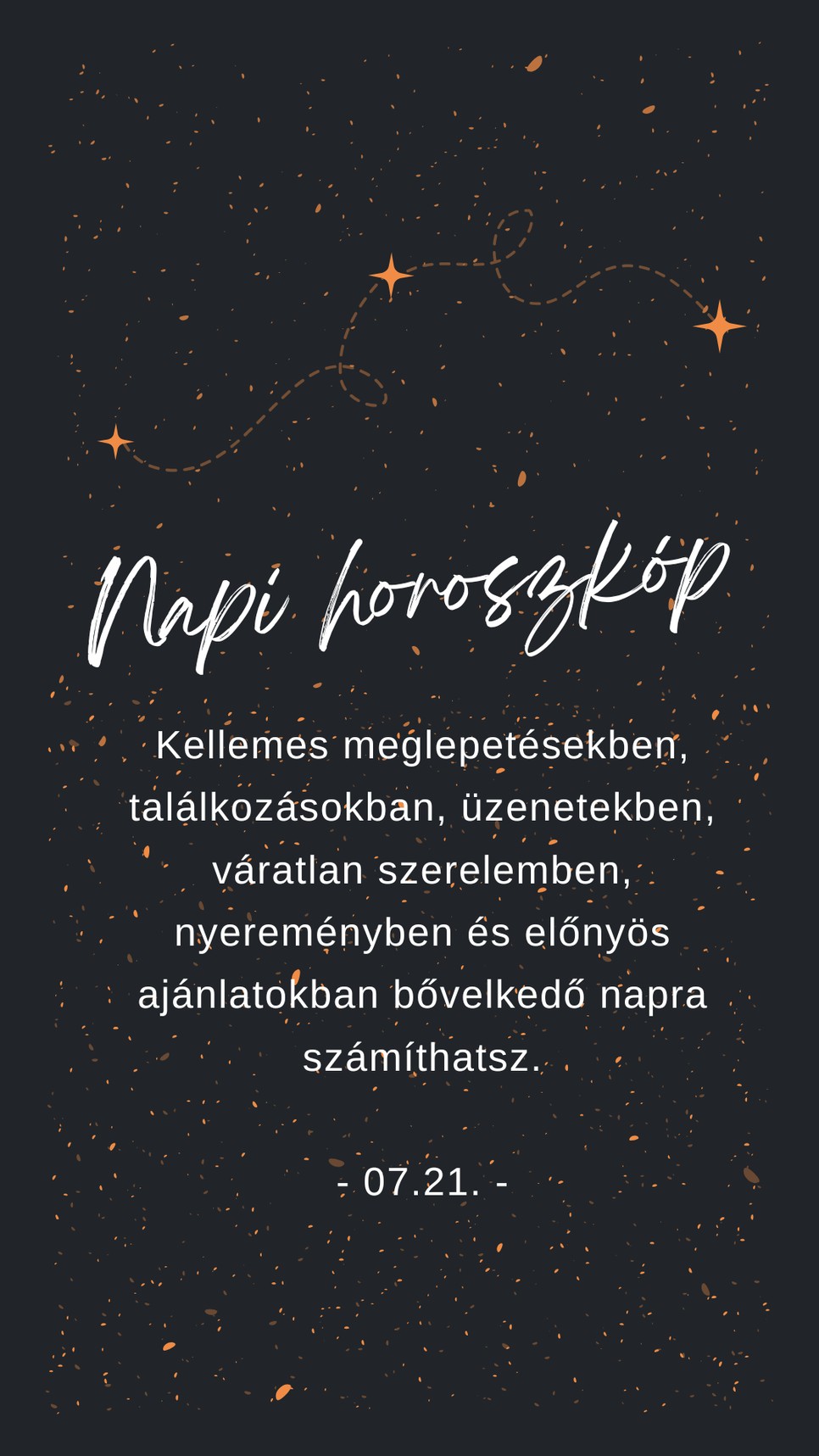 Ez vár rád a napi horoszkóp szerint