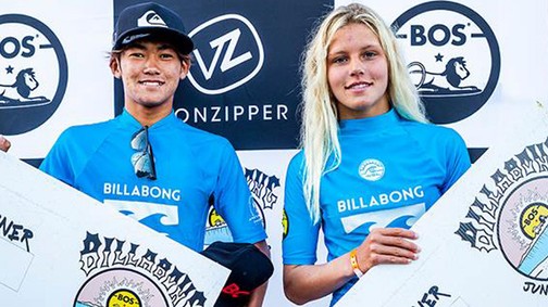 Egy közös kép a férfi és női szörfbajnokról, ami megmutatja, hogy hol tart a nemi egyenlőség