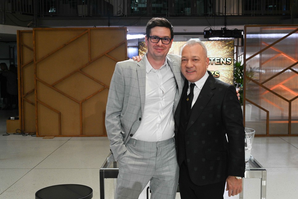 Varró Szabolcs és Balogh Levente a kulisszák mögött