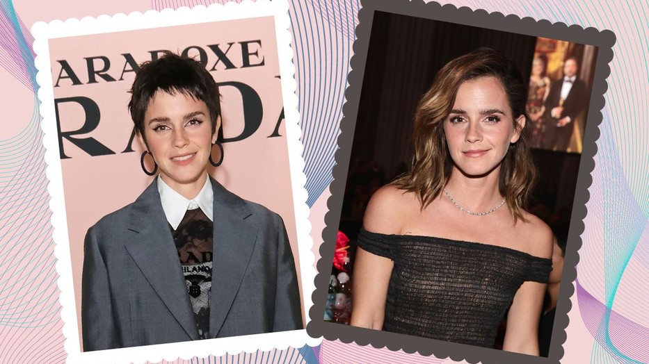 Emma Watsont új frizurájával mintha kicserélték volna