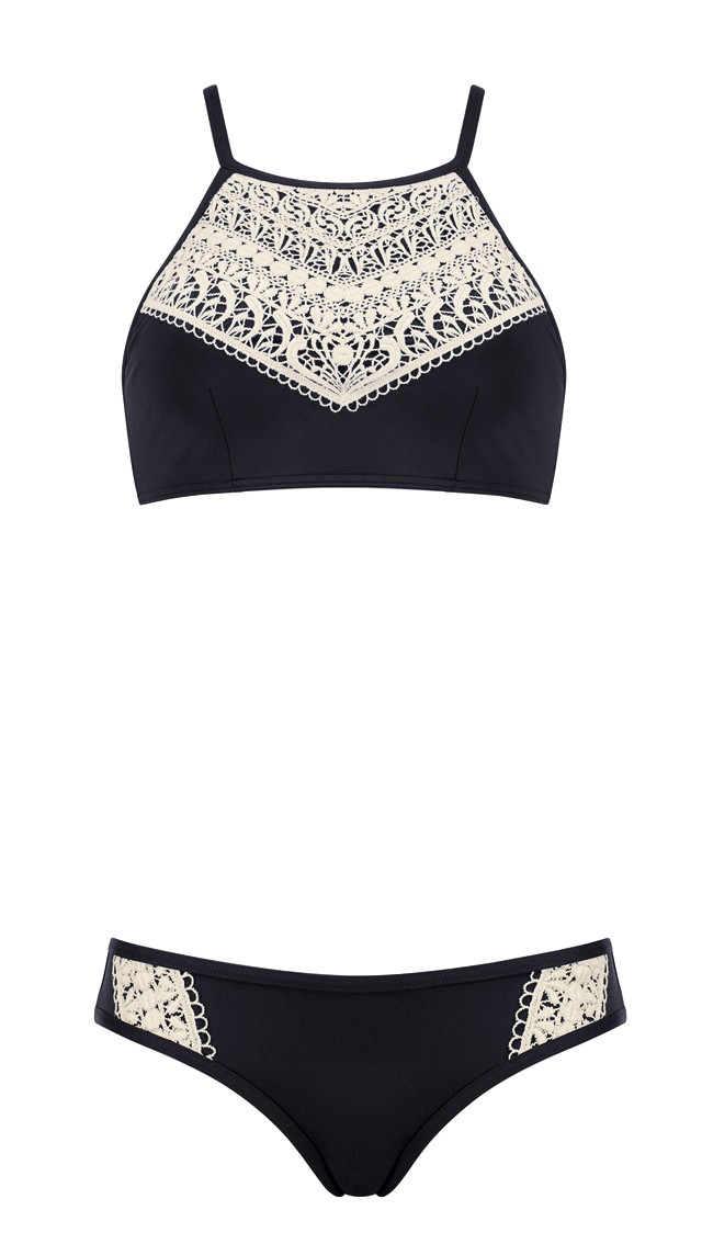 Csipkebetétes bikini TRIUPMH 11999 Ft és 7999 Ft