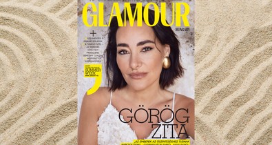 Görög Zitával a címlapon megjelent a legváltozatosabb nyári olvasmányod, a GLAMOUR július-augusztusi lapszáma