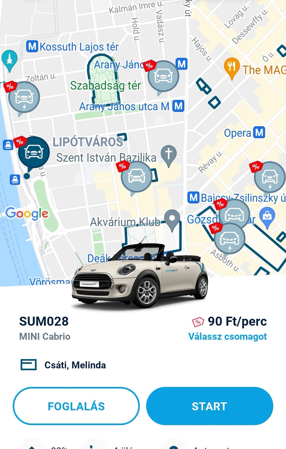 Csapj le egy Mini Cabriora! Próbáld ki a Share Now autómegosztót