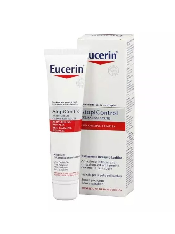 AtopiControl bőrnyugtató krém EUCERIN 6199 Ft/40 ml a Benu gyógyszertárakban és a webshopban, GLAMOUR kuponnal, 25% kedvezménnyel 4649 Ft