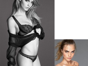 Cara Delevingne szexi fehérneműkampányban