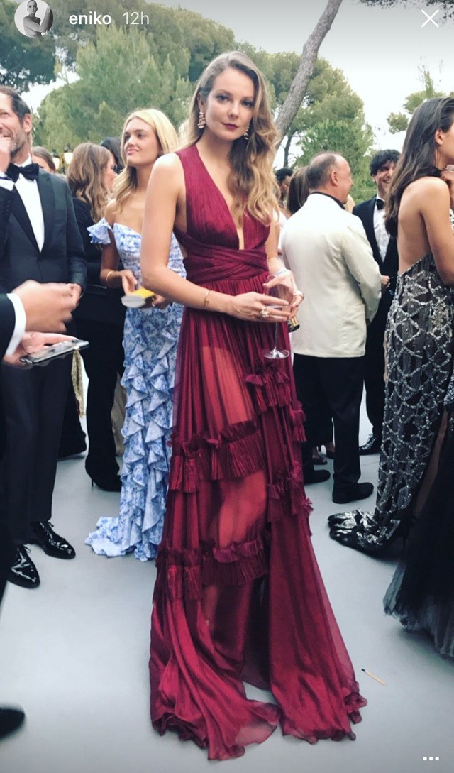 Mihalik Enikő az Amfar gálán