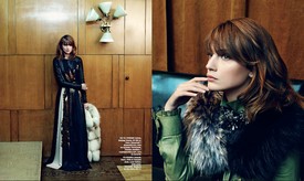 Gyönyörű divatanyagban a magyar topmodell, Nagy Andy