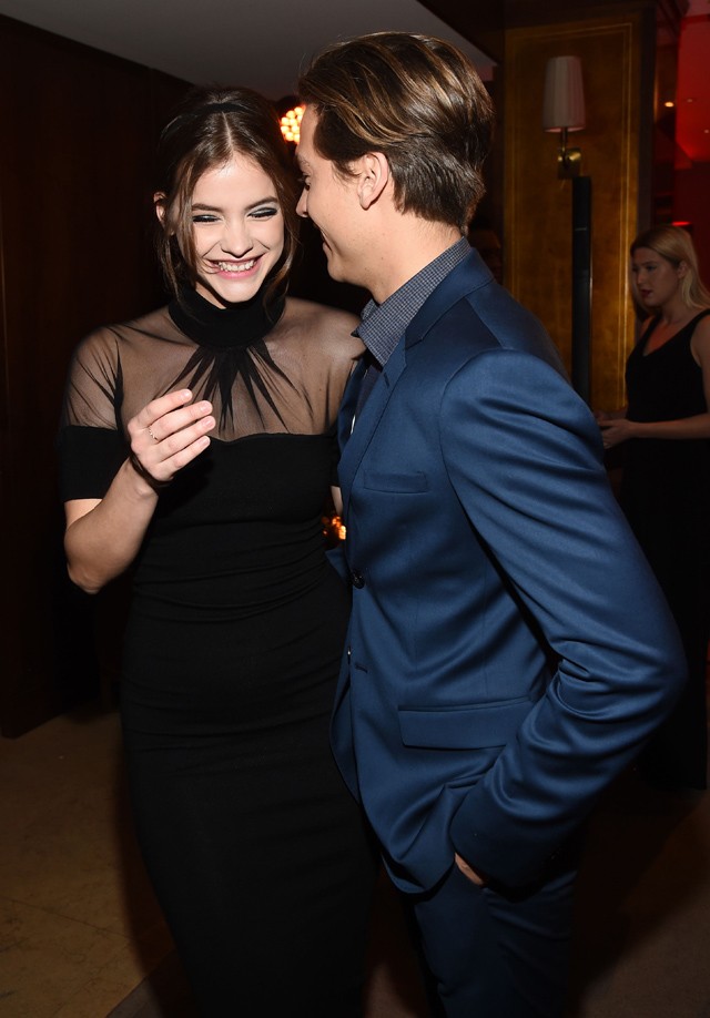 Palvin Barbara Dylan Sprouse Armani Beauty