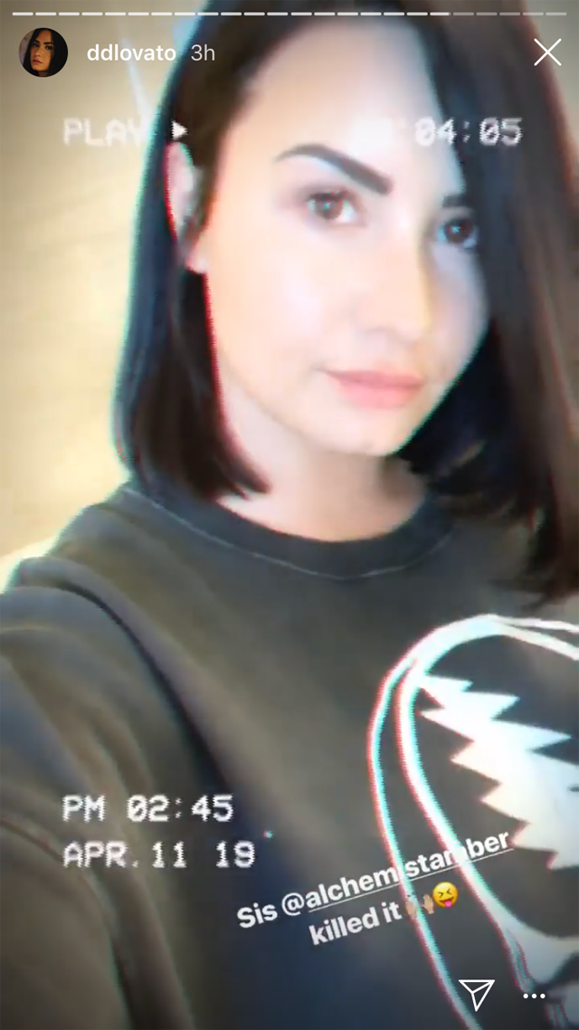 Demi Lovato új frizura