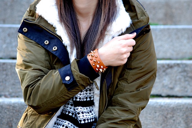 Oravecz Nóra új kabátja