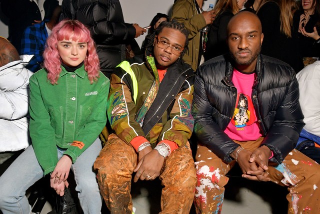 Maisie Williams Virgil Abloh
