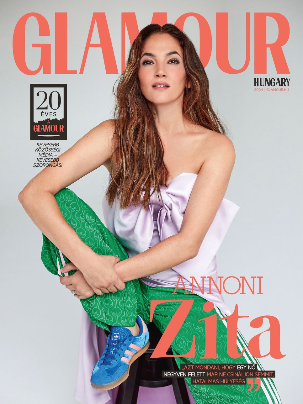 Annoni Zita GLAMOUR digitális címlap