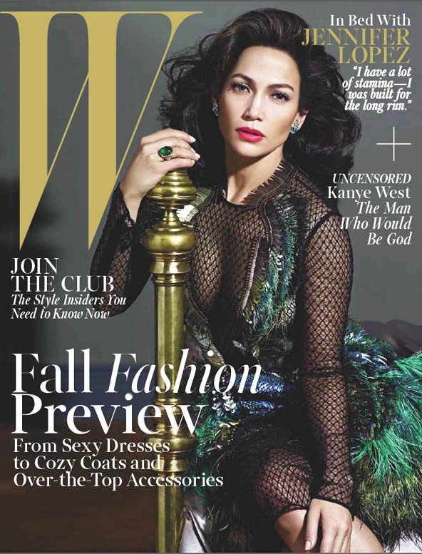 Jennifer Lopez júliusban betölti a 45-öt, de zenéje továbbra is minőségi, szexi vonzereje pedig az idők folyamán nem csökkent, inkább fokozódott. Ezt mutatta meg Mario Sorrenti fotózta címlap és belső képsorozat a W magazinban. 