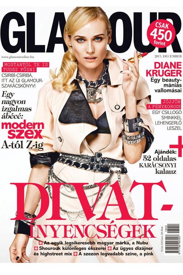 GLAMOUR december Diane Kruger