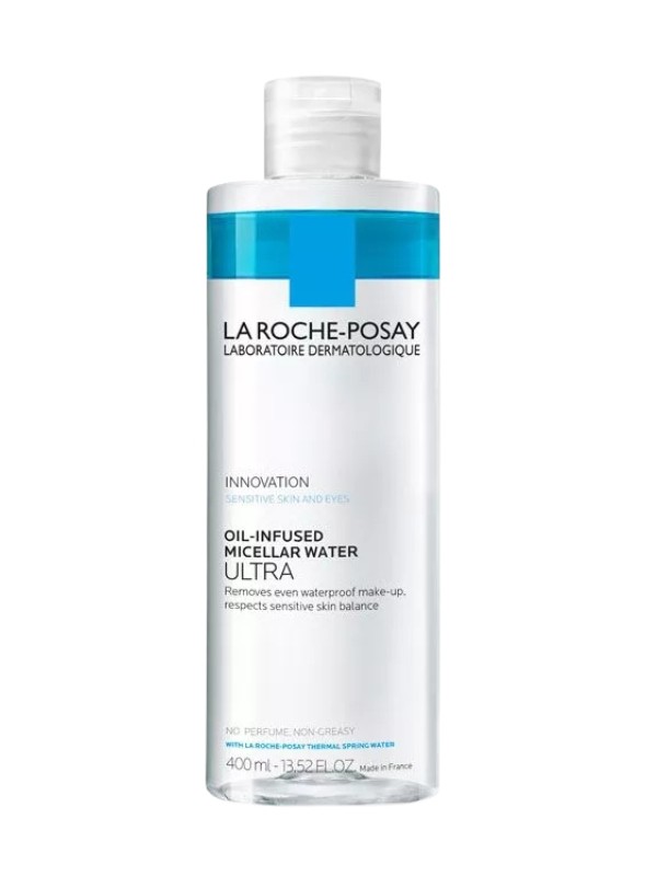 Kétfázisú micellás víz LA ROCHE-POSAY 8699 Ft/400 ml (21,74 Ft/1 ml), GLAMOUR-kuponnal, 25% kedvezménnyel 6524 Ft az unipatika üzleteiben és a www.unipatika.hu webshopban