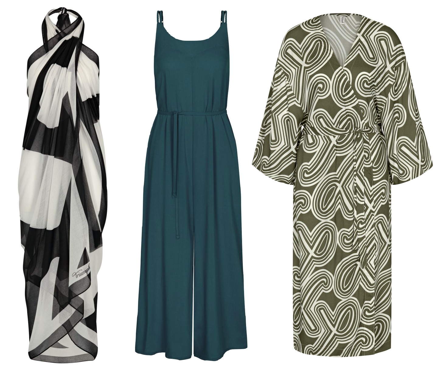 A MyWear és Beach MyWear kollekciók a nyár sokoldalúan viselhető alapdarabjait hozzák el, modern szabásvonalakkal és kellemesen puha, bőrbarát anyagokkal. A kínálatban megtalálhatók overallok, pareók, nadrágok, tunikák és sortok - Kendő, overall, köntös 12 000 Ft, 16 000 Ft, 17 000 Ft