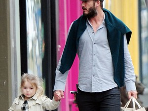 A legédesebb apja-lánya páros: David és Harper Beckham