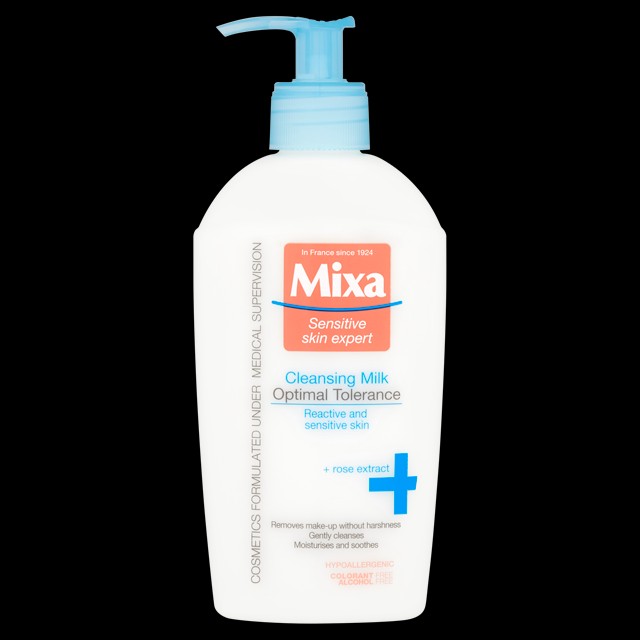 Arctisztító tej érzékeny bőrre MIXA 1399 Ft/200 ml (6,99 Ft/1 ml)GLAMOUR-kuponnal 30% kedvezménnyel: 979 Ft/200 ml (4,89 Ft/1 ml) 