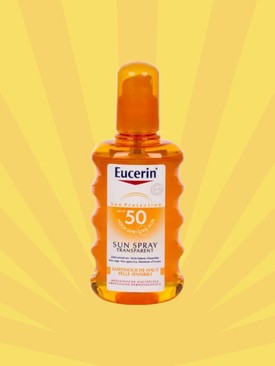 Sun Sensitive napozó spray EUCERIN 7399 Ft/200 ml (36,99 Ft/1 ml) a Benu gyógyszertárakban és a webshopban, GLAMOUR Summer Week kuponnal, 25% kedvezménnyel 5549,25 Ft