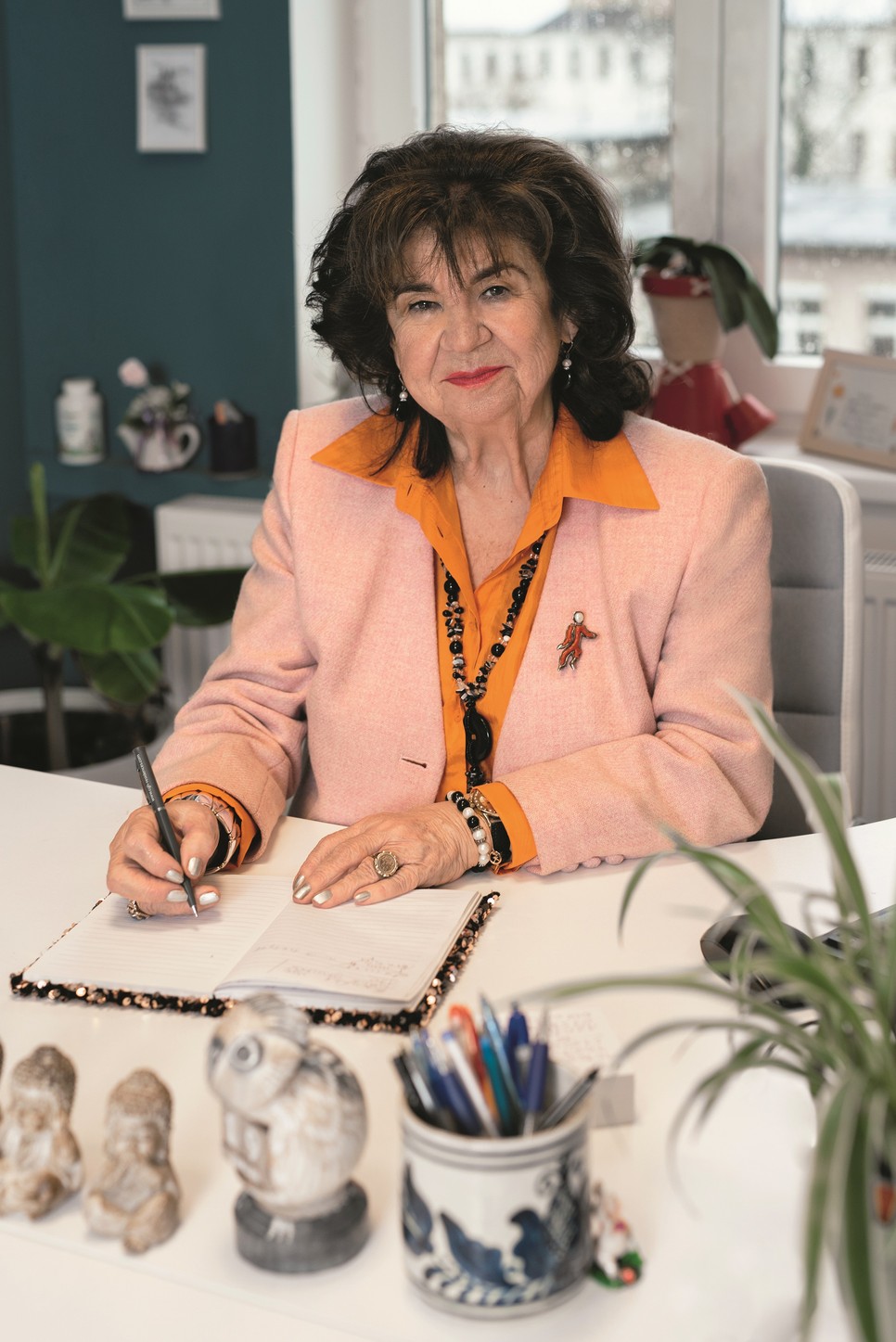 Dr. Medgyessy Ildikó a klasszikus elegancia híve, a szakadt farmernadrágokért nem rajong