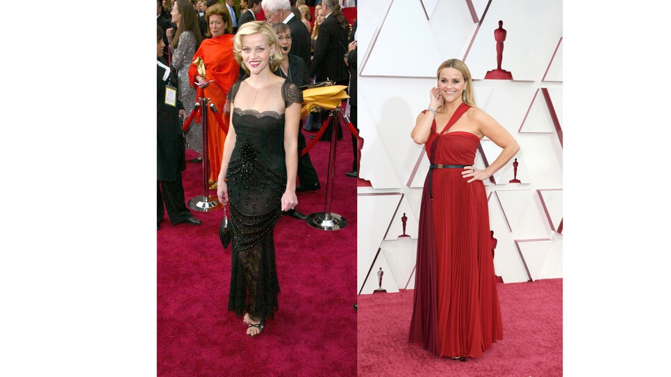 Reese Witherspoon 2002-ben, és 2021-ben