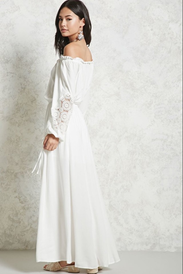 Fehér ruha FOREVER 21 8900Ft- forever21.com