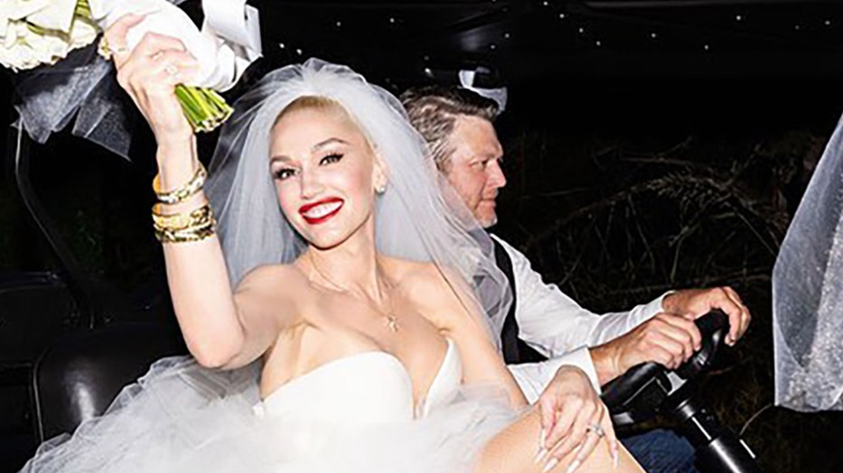 Gwen Stefani és Blake Shelton összeházasodtak