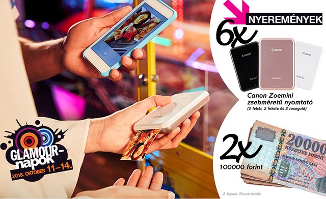 A GLAMOUR-napok nyereményjátékának nyertesei