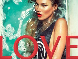 Ultraszexi címlapon Kate Moss