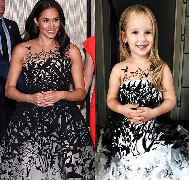 Olvadozunk! Egy kislány leutánozta a legnagyobb vörös szőnyeges sztármomentumokat