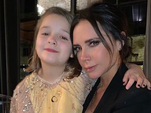A kis Harper Beckham új frizurája a legzseniálisabb divatpillanat volt Londonban
