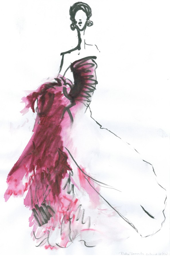 Drótos Dominika divatrajza