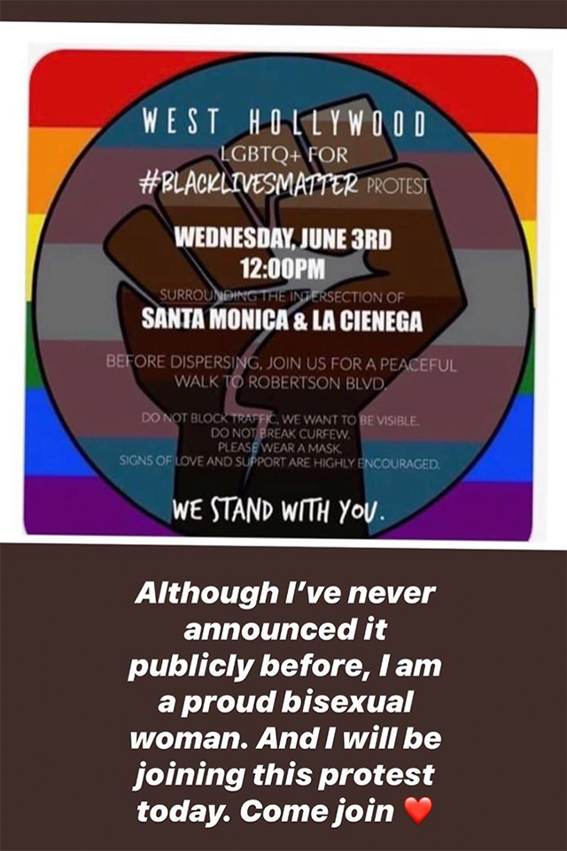 Lili Reinhart biszexuális