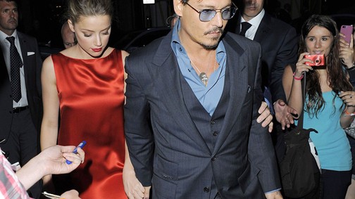 Johnny Depp és Amber Heard hivatalosan is együtt