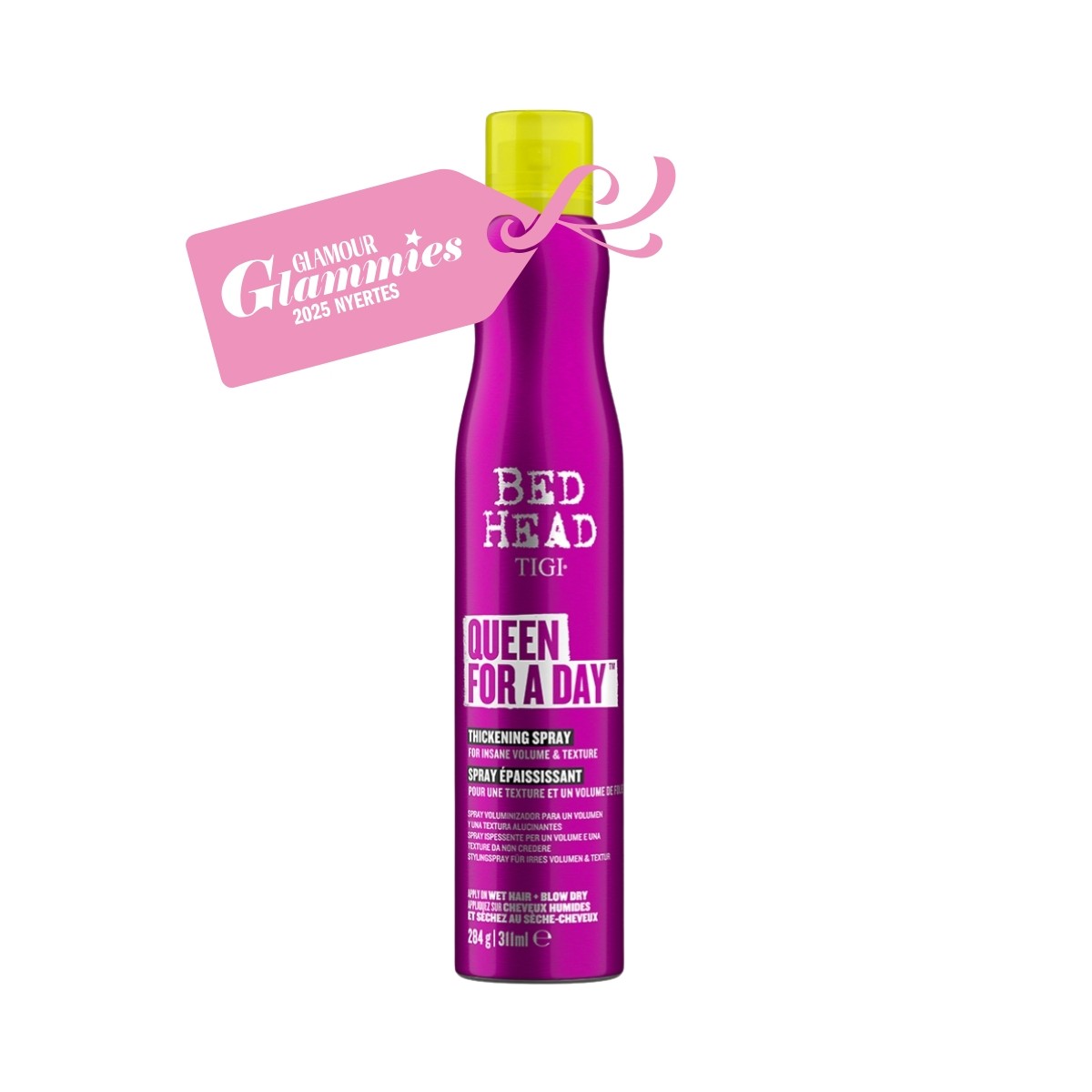 A legjobb hajformázó (professzionális): Bed Head by Tigi Queen For A Day Dúsító Spray