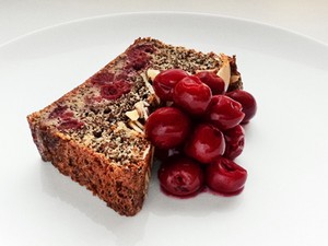 Meggyes-mákos sütemény