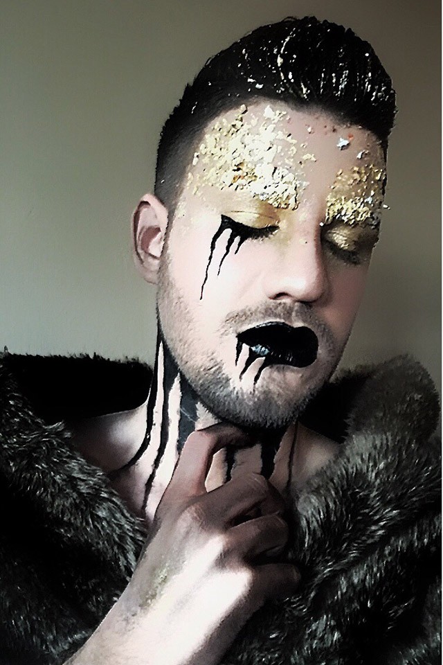 ˝Az arcom egy festővászon, ami a kreatív lehetőségek tárháza˝ - @csab777 fiú sminkes