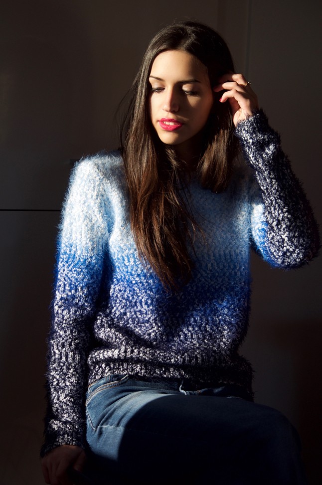 Szonja a meleg pulcsira esküszik