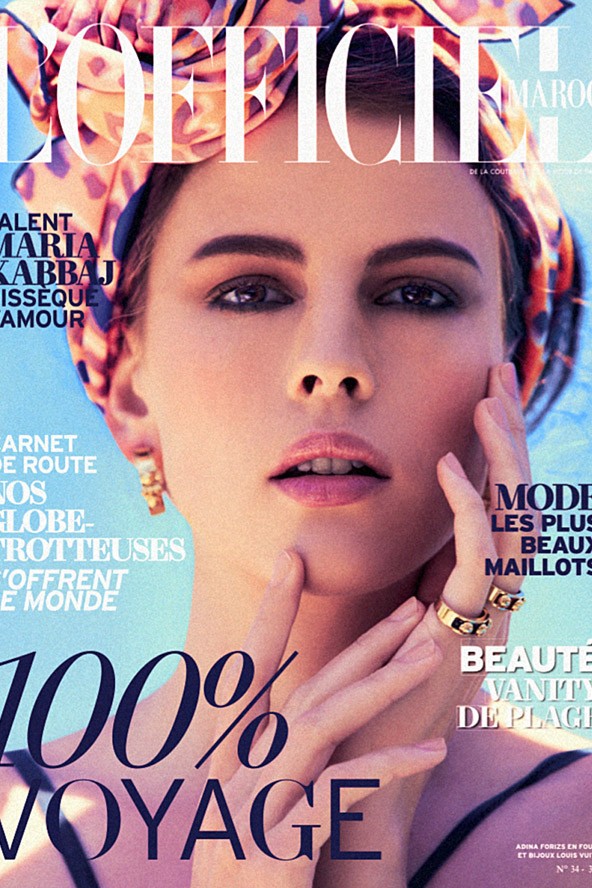 Adina újabb címlapon bűvöl el