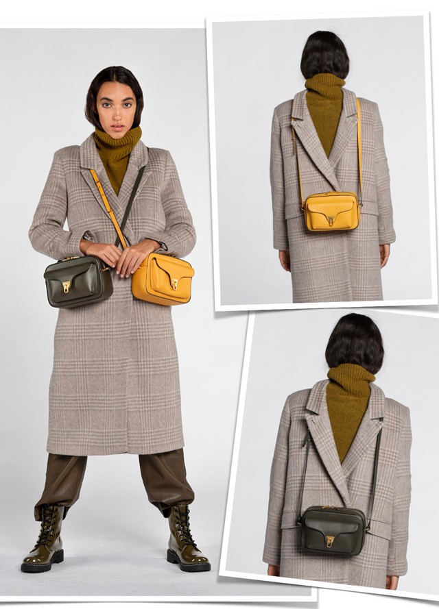 Fotó: Nagy AndrásKabát és lakk bakancs H&MGarbó és nadrág MANGOVálltáska COCCINELLE