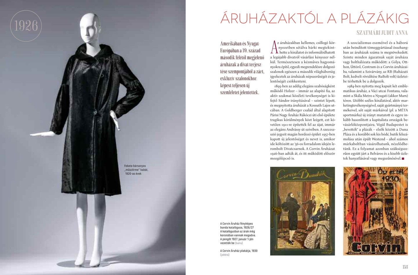 A Divat és város című könyv oldalpárja