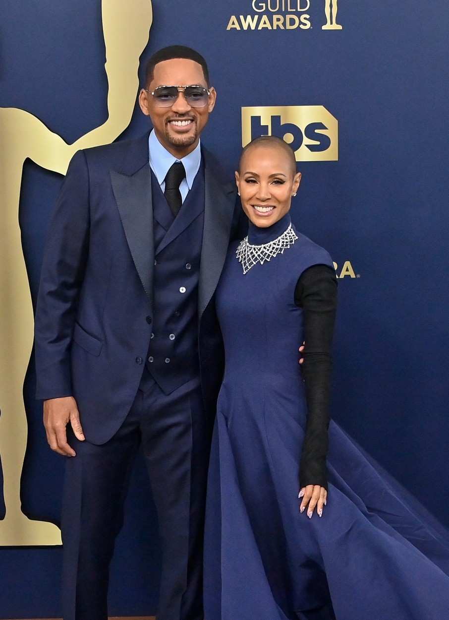 Will Smith és Jada Pinkett Smith rocksztárokként érkeztek a SAG gálára