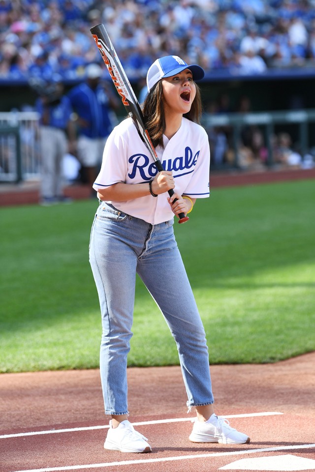Selena Gomez softball