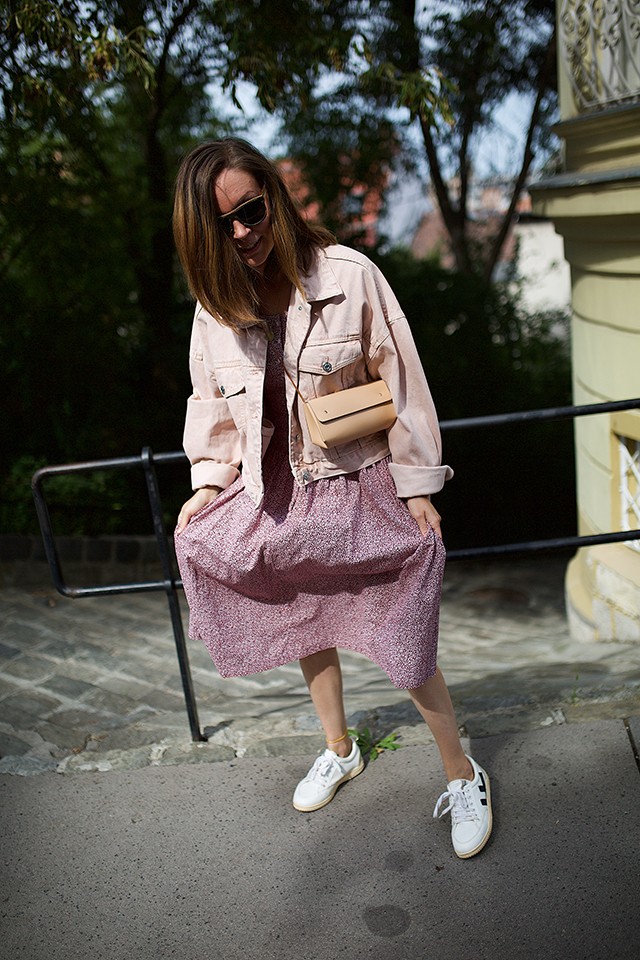 Wertán Sára mai szettje mind másodkézből talált kincsekből áll