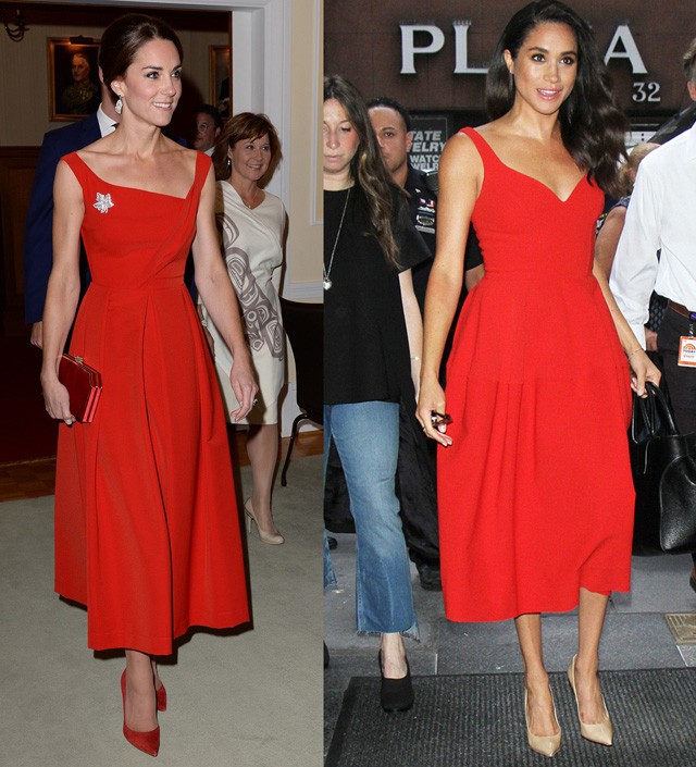 Tudtad, hogy Meghan Markle és Kate Middleton stílusikrek? Így viselték ugyanazokat a darabokat