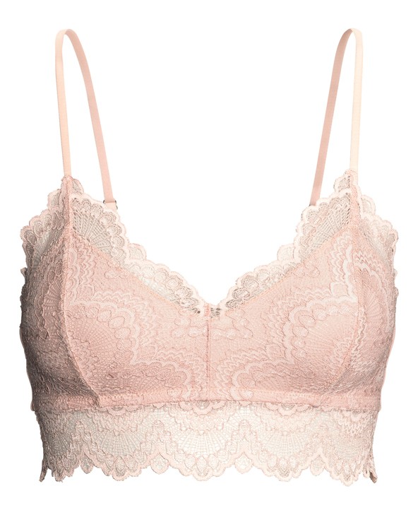 Csipke melltartó H&M 4990 Ft