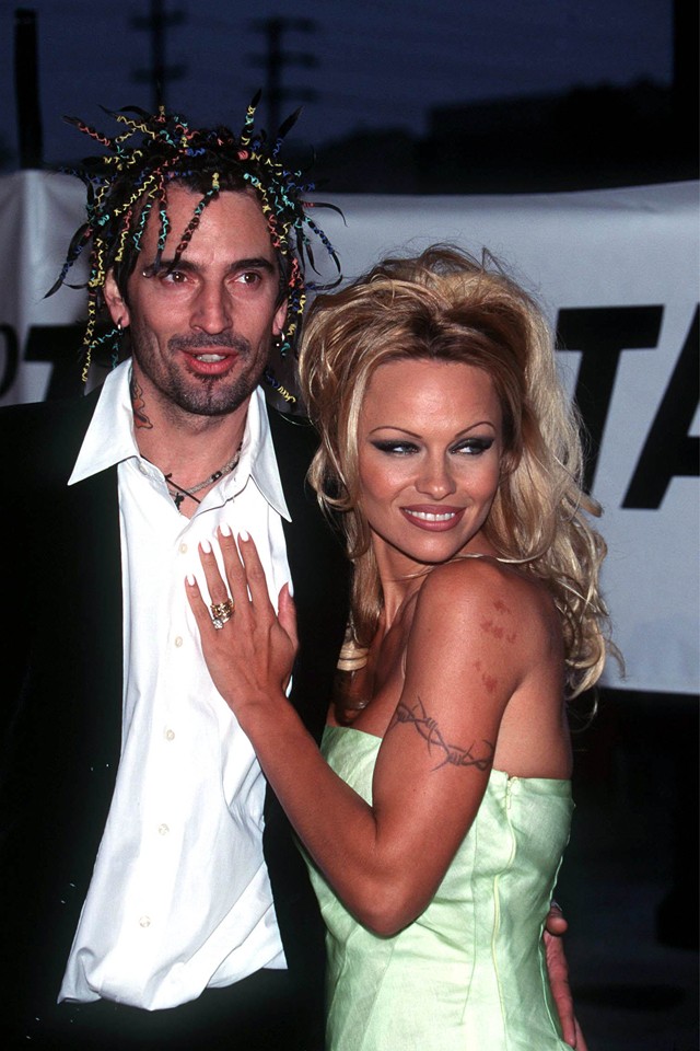 pamela anderson, tommy lee