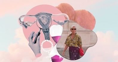 Megszültem a fiam, majd 5 év múlva beköszöntött a menopauza, ami a számomra legfontosabb alkotói kedvet vette el – de nem hagytam annyiban