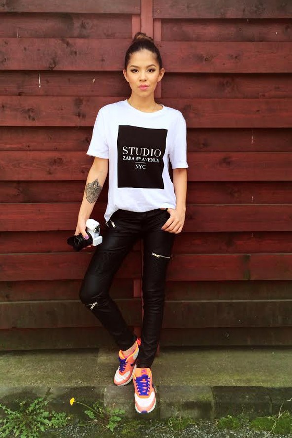 Fotóz a csinos kismama